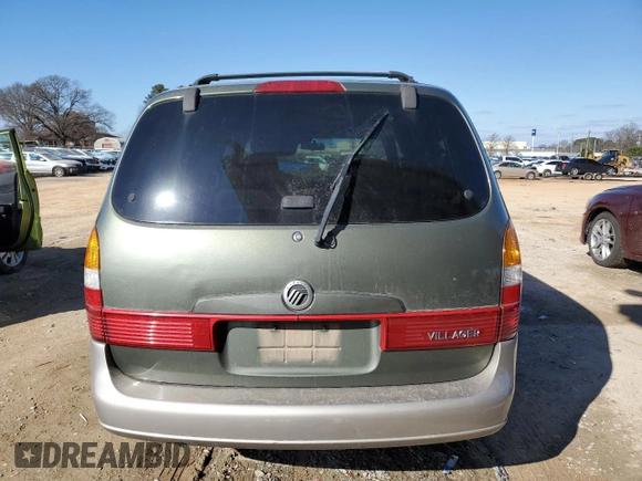 2002 Mercury Villager z VIN 4M2ZV14TX2DJ13351, wystawiony jako Copart lot #45889435 z przebiegiem 75 719 mil mil oraz Szkoda całkowita • Salvage title. Historia ofert i sprzedaży dostępna na DreamBid. Obrazek 6.