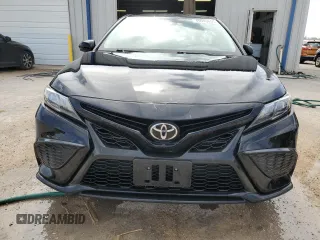2021 Toyota Camry SE Nightshade with VIN 4T1G11AK7MU581248, listed as a Copart auction lot 46943655 with 78,866 mi miles and Clean Title. Bid and sale history available at DreamBid. Image 5.