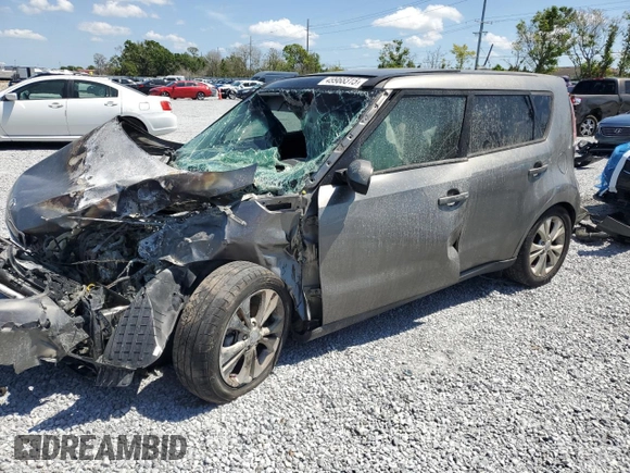 2016 Kia Soul + with VIN KNDJP3A53G7311256, listed as a Copart auction lot 49968315 with 0 mi miles and Salvage Title. Bid and sale history available at carsss.com. Image 1.