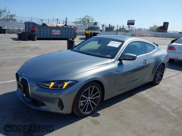 2025 BMW 4 Series 430i with VIN WBA43DA00SCS10563, listed as a IAAI auction lot 42510336 with 20,810 mi miles and . Bid and sale history available at DreamBid. Image 17.