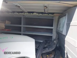 2020 Chevrolet Express Cargo Van with VIN 1GCWGAFP2L1274251, listed as a IAAI auction lot 41784672 with 77,356 mi miles. Bid and sale history available at carsss.com. Image 8.