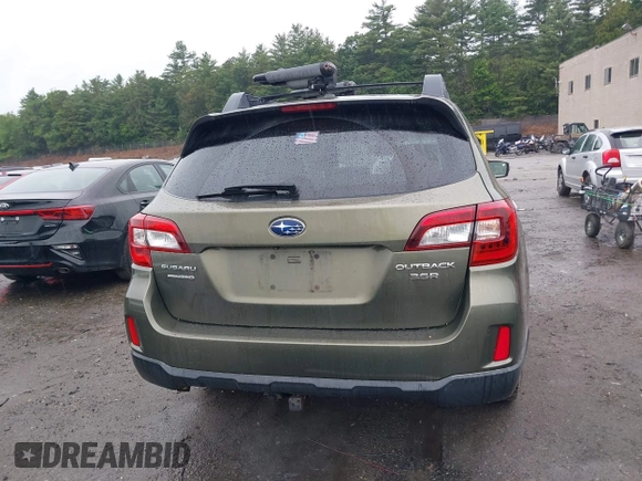 2015 Subaru Outback Limited with VIN 4S4BSENC6F3317707, listed as a IAAI auction lot 42514466 with 108,099 mi miles and . Bid and sale history available at DreamBid. Image 16.