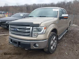 2014 Ford F-150 XL with VIN 1FTFW1EF9EFA91253, listed as a IAAI auction lot 41698300 with 138,663 mi miles. Bid and sale history available at carsss.com. Image 2.