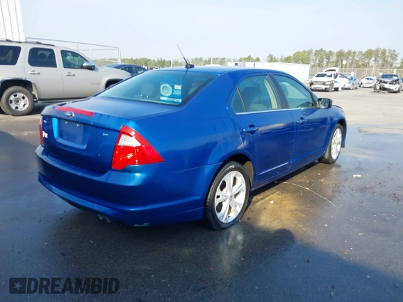 2012 Ford Fusion SE with VIN 3FAHP0HA9CR417509, listed as a IAAI auction lot 40708575 with 206,094 mi miles and . Bid and sale history available at DreamBid. Image 4.