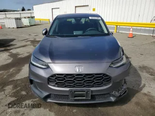 2023 Honda HR-V LX with VIN 3CZRZ2H30PM707849, listed as a Copart auction lot 56337495 with 26,589 mi miles and Salvage title. Bid and sale history available at DreamBid. Image 5.