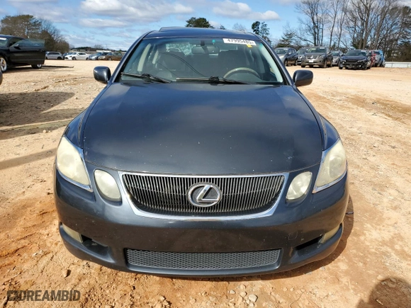 2007 Lexus GS 350 with VIN JTHBE96S270021707, listed as a Copart auction lot 47995485 with 252,926 mi miles and Clean Title. Bid and sale history available at carsss.com. Image 5.