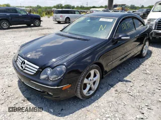 2005 Mercedes-Benz CLK 320 with VIN WDBTJ65JX5F150196, listed as a Copart auction lot 55250673 with 138,305 mi miles and Clean Title. Bid and sale history available at DreamBid. Image 1.