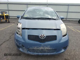 2007 Toyota Yaris with VIN JTDJT923475083016, listed as a Copart auction lot 52903115 with 127,280 mi miles and Salvage Title. Bid and sale history available at carsss.com. Image 5.