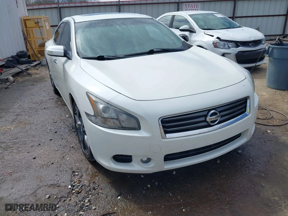 2014 Nissan Maxima 3.5 SV w/Sport Pkg with VIN 1N4AA5AP7EC447012, listed as a IAAI auction lot 41854199 with 219,367 mi miles. Bid and sale history available at carsss.com. Image 1.