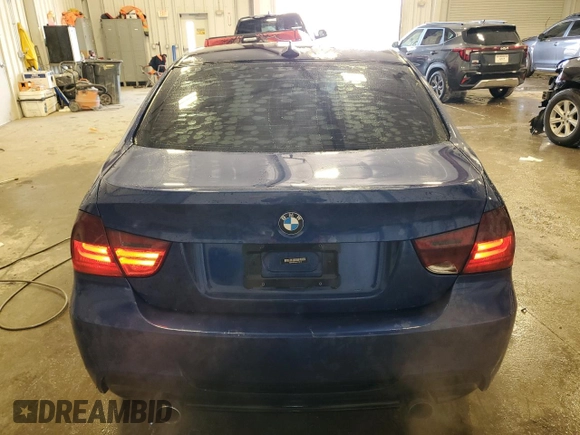 2011 BMW 3 Series 335i with VIN WBAPM5C56BE578579, listed as a Copart auction lot 85458574 with 155,820 mi miles and Salvage Title. Bid and sale history available at carsss.com. Image 6.