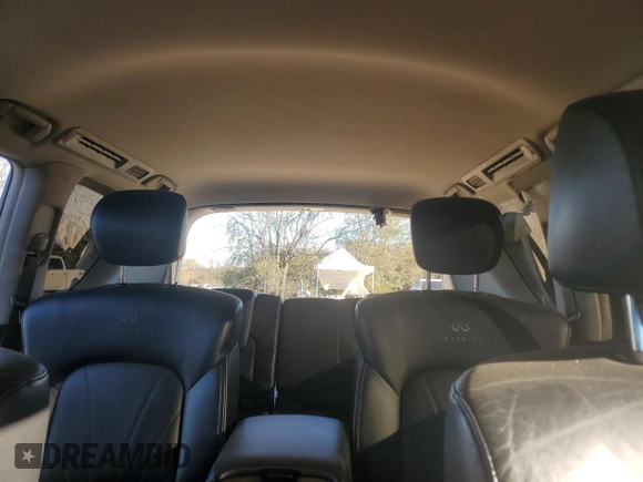 2013 Infiniti QX56 with VIN JN8AZ2NE5D9060498, listed as a Copart auction lot 79746904 with 134,387 mi miles and Salvage Title. Bid and sale history available at carsss.com. Image 10.