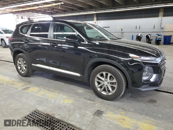 2020 Hyundai Santa Fe SE with VIN 5NMS23AD6LH164721, listed as a Copart auction lot 57480395 with 183,471 mi miles and Salvage title. Bid and sale history available at DreamBid. Image 4.