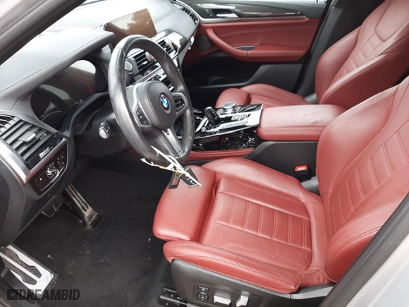 2021 BMW X4 xDrive30i with VIN 5UX2V1C06M9F10870, listed as a Copart auction lot 37548973 with 13,840 mi miles. Bid and sale history available at carsss.com. Image 7.