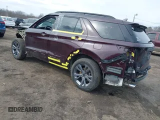 2023 Ford Explorer XLT with VIN 1FMSK8DH7PGB42506, listed as a IAAI auction lot 41610279 with 30,803 mi miles and . Bid and sale history available at carsss.com. Image 3.
