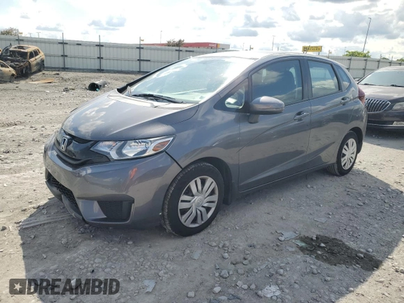 2017 Honda Fit LX with VIN 3HGGK5H51HM709973, listed as a Copart auction lot 58587945 with 62,680 mi miles and Salvage title. Bid and sale history available at DreamBid. Image 1.