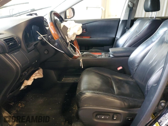 2010 Lexus RX 450h with VIN JTJBC1BA6A2010658, listed as a Copart auction lot 51915305 with Not Provided miles and Non Repairable. Bid and sale history available at DreamBid. Image 7.