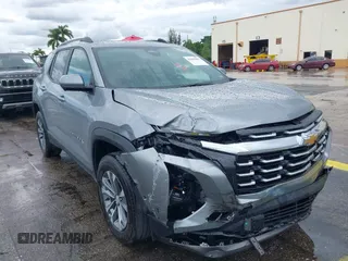 2025 Chevrolet Equinox FWD LT with VIN 3GNAXHEG6SL163477, listed as a IAAI auction lot 42600481 with 16,499 mi miles and . Bid and sale history available at DreamBid. Image 1.