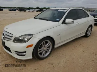 2012 Mercedes-Benz C-Class C 250 Sport with VIN WDDGF4HB7CR200292, listed as a Copart auction lot 53317285 with 163,981 mi miles and Clean Title. Bid and sale history available at carsss.com. Image 1.