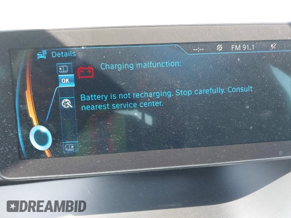 2014 BMW i3 with VIN WBY1Z2C55EV284358, listed as a IAAI auction lot 42597996 with 48,233 mi miles and . Bid and sale history available at DreamBid. Image 13.