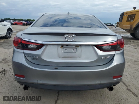 2015 Mazda 6 i Grand Touring with VIN JM1GJ1W69F1172141, listed as a Copart auction lot 53512825 with Not Provided miles and Salvage Title. Bid and sale history available at DreamBid. Image 6.