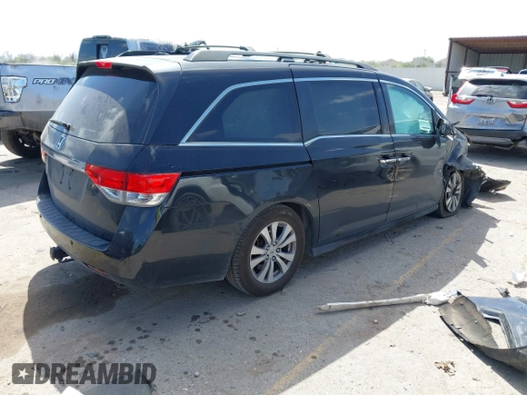 2016 Honda Odyssey EX-L with VIN 5FNRL5H63GB032344, listed as a IAAI auction lot 41830993 with 253,182 mi miles and . Bid and sale history available at DreamBid. Image 4.