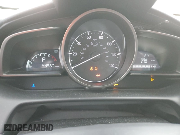 2018 Mazda CX-3 Touring with VIN JM1DKFC78J0331319, listed as a Copart auction lot 51911705 with 44,967 mi miles and Salvage Title. Bid and sale history available at carsss.com. Image 9.