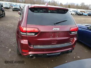 2017 Jeep Grand Cherokee SRT with VIN 1C4RJFDJ3HC919625, listed as a Copart auction lot 56986453 with 52,711 mi miles and Salvage Title. Bid and sale history available at carsss.com. Image 6.