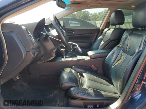 2009 Nissan Maxima SV with VIN 1N4AA51E09C857199, listed as a Copart auction lot 54757815 with 213,356 mi miles and Clean Title. Bid and sale history available at DreamBid. Image 7.