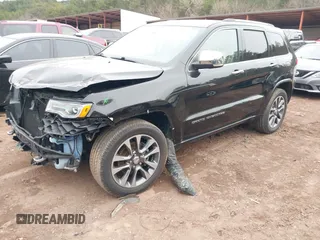 2017 Jeep Grand Cherokee Overland z VIN 1C4RJECG4HC878258, wystawiony jako IAAI lot #41361352 z przebiegiem 137 574 mil mil oraz . Historia ofert i sprzedaży dostępna na DreamBid. Obrazek 2.