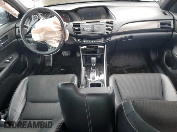 2017 Honda Accord Sedan Sport with VIN 1HGCR2F59HA171533, listed as a Copart auction lot 47923565 with 135,960 mi miles and Salvage Title. Bid and sale history available at carsss.com. Image 8.