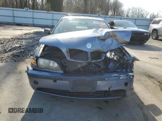 2002 BMW 3 Series 325i with VIN WBAET37472NG79424, listed as a Copart auction lot 54676224 with 0 mi miles and Salvage Title. Bid and sale history available at carsss.com. Image 5.