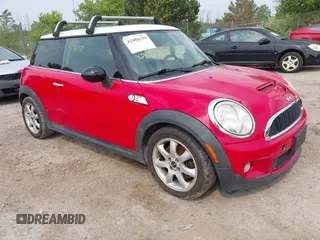 2010 MINI Hardtop S with VIN WMWMF7C50ATW89521, listed as a IAAI auction lot 42486159 with 158,137 mi miles and . Bid and sale history available at DreamBid. Image 1.