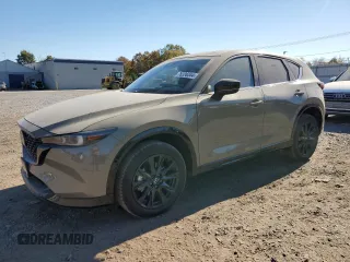 2024 Mazda CX-5 2.5 Carbon Turbo with VIN JM3KFBAY4R0529849, listed as a Copart auction lot 76326344 with 0 mi miles and Salvage Title. Bid and sale history available at carsss.com. Image 1.