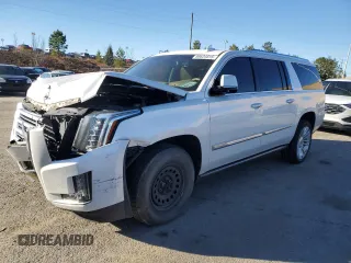 2016 Cadillac Escalade ESV Platinum z VIN 1GYS4KKJ9GR248116, wystawiony jako Copart lot #88634515 z przebiegiem Nie podano mil oraz Szkoda całkowita • Salvage title. Historia ofert i sprzedaży dostępna na DreamBid. Obrazek 1.