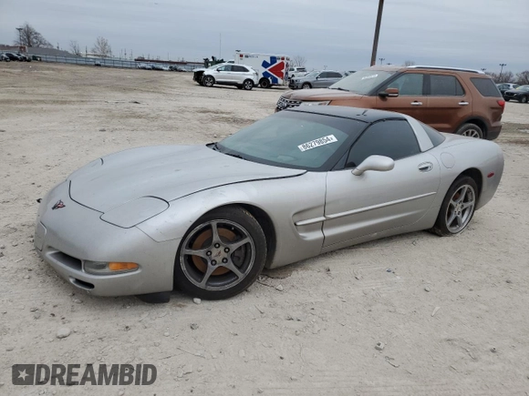 2004 Chevrolet Corvette with VIN 1G1YY22G345105215, listed as a Copart auction lot 86279854 with 72,118 mi miles and Salvage Title. Bid and sale history available at carsss.com. Image 1.