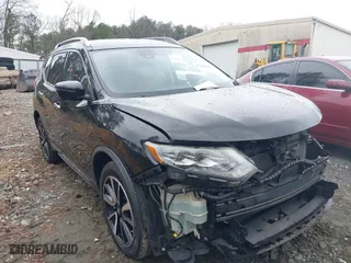 2017 Nissan Rogue SL with VIN JN8AT2MV6HW270313, listed as a IAAI auction lot 41606874 with 150,000 mi miles. Bid and sale history available at carsss.com. Image 1.