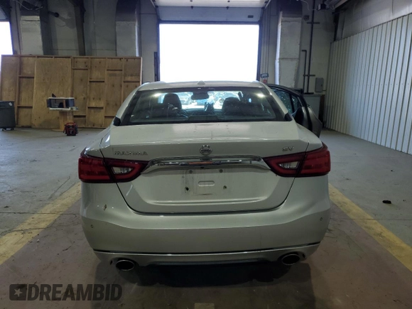 2018 Nissan Maxima Platinum with VIN 1N4AA6AP3JC406280, listed as a Copart auction lot 54385965 with Not Provided miles and Non Repairable. Bid and sale history available at DreamBid. Image 6.