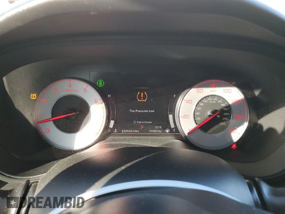 2022 Acura TLX Type S w/Performance Tire with VIN 19UUB7F91NA002465, listed as a Copart auction lot 68217054 with 18,968 mi miles and Salvage Title. Bid and sale history available at carsss.com. Image 9.