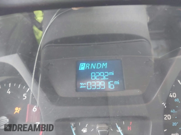 2018 Ford Transit with VIN 1FTYE1CM7JKB09229, listed as a IAAI auction lot 41851224 with 33,916 mi miles and . Bid and sale history available at DreamBid. Image 7.
