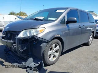 2012 Toyota Sienna with VIN 5TDZK3DC9CS261944, listed as a IAAI auction lot 41885359 with 184,918 mi miles. Bid and sale history available at carsss.com. Image 19.
