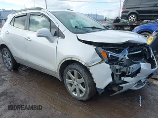 2017 Buick Encore Essence with VIN KL4CJGSB4HB081550, listed as a IAAI auction lot 41230961 with 112,991 mi miles and . Bid and sale history available at carsss.com. Image 1.