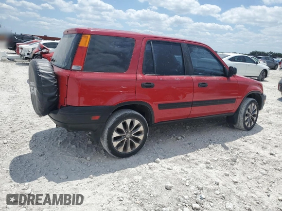 2001 Honda CR-V LX with VIN JHLRD28401S007277, listed as a Copart auction lot 53433015 with 217,167 mi miles and Non Repairable. Bid and sale history available at carsss.com. Image 3.