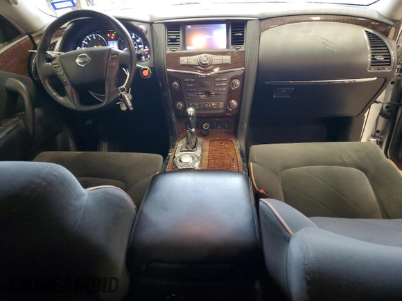 2017 Nissan Armada SV with VIN JN8AY2ND3H9009629, listed as a Copart auction lot 84996414 with 88,977 mi miles and Clean Title. Bid and sale history available at carsss.com. Image 8.