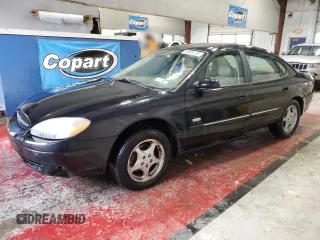 2003 Ford Taurus SEL Deluxe with VIN 1FAHP56S83A235786, listed as a Copart auction lot 45694135 with 80,251 mi miles and Salvage Title. Bid and sale history available at carsss.com. Image 1.