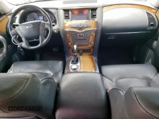 2014 Infiniti QX80 with VIN JN8AZ2NC4E9352482, listed as a Copart auction lot 63224725 with 161,655 mi miles and Clean title. Bid and sale history available at DreamBid. Image 8.