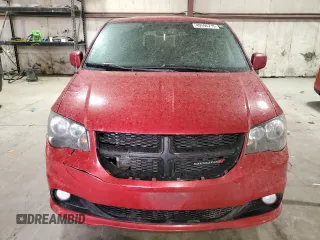 2015 Dodge Grand Caravan SXT with VIN 2C4RDGCG6FR685486, listed as a Copart auction lot 49596715 with 185,444 mi miles and Salvage Title. Bid and sale history available at DreamBid. Image 5.