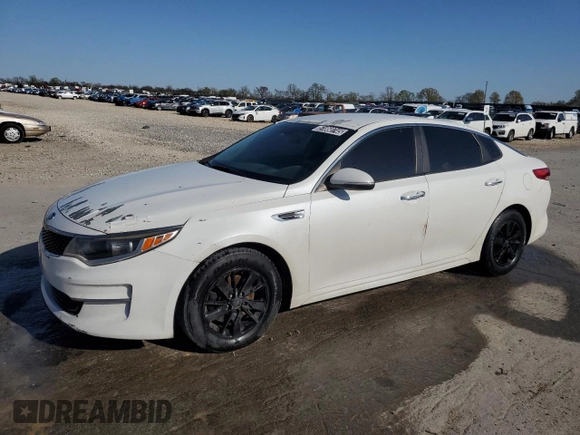 2016 Kia Optima LX with VIN 5XXGT4L37GG049126, listed as a Copart auction lot 51860745 with 247,066 mi miles and Clean Title. Bid and sale history available at carsss.com. Image 1.