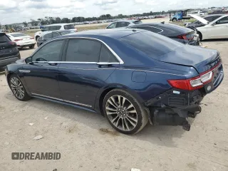 2017 Lincoln Continental Reserve with VIN 1LN6L9RP6H5605463, listed as a Copart auction lot 70968694 with 59,272 mi miles and Salvage Title. Bid and sale history available at carsss.com. Image 2.