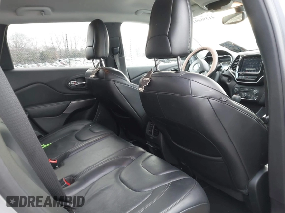 2019 Jeep Cherokee High Altitude with VIN 1C4PJMDX3KD423614, listed as a IAAI auction lot 41395694 with 64,494 mi miles and . Bid and sale history available at DreamBid. Image 8.