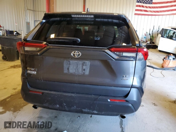 2022 Toyota RAV4 LE with VIN 2T3F1RFV5NW270665, listed as a Copart auction lot 49264755 with 49,108 mi miles and Salvage Title. Bid and sale history available at carsss.com. Image 6.